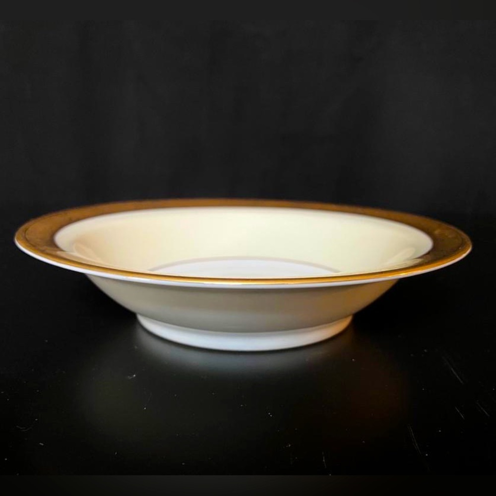 NORITAKE CHINA Goldkin 4985 Rim Fruit/Dessert (Sauce)Bowl 5 1/2 Made in Japan 🇯🇵